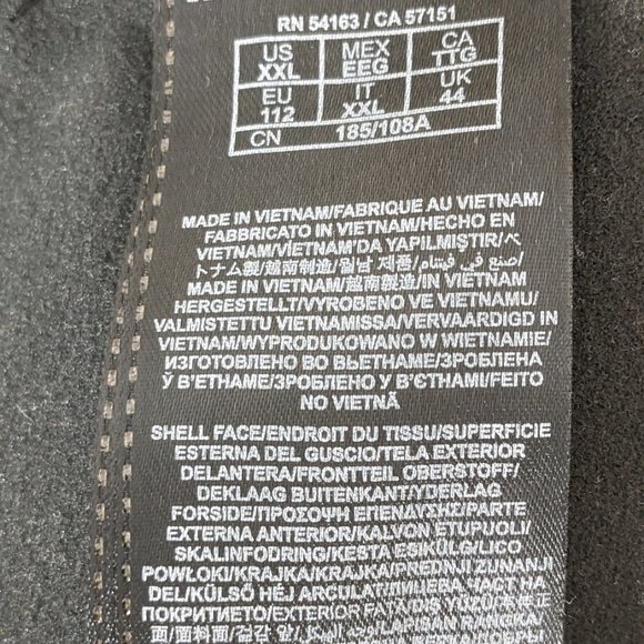 Guess Jacket Men's BlackFull Zip Microfiber Lined With Hoode Raincoats Sz XXL - Picture 10 of 13